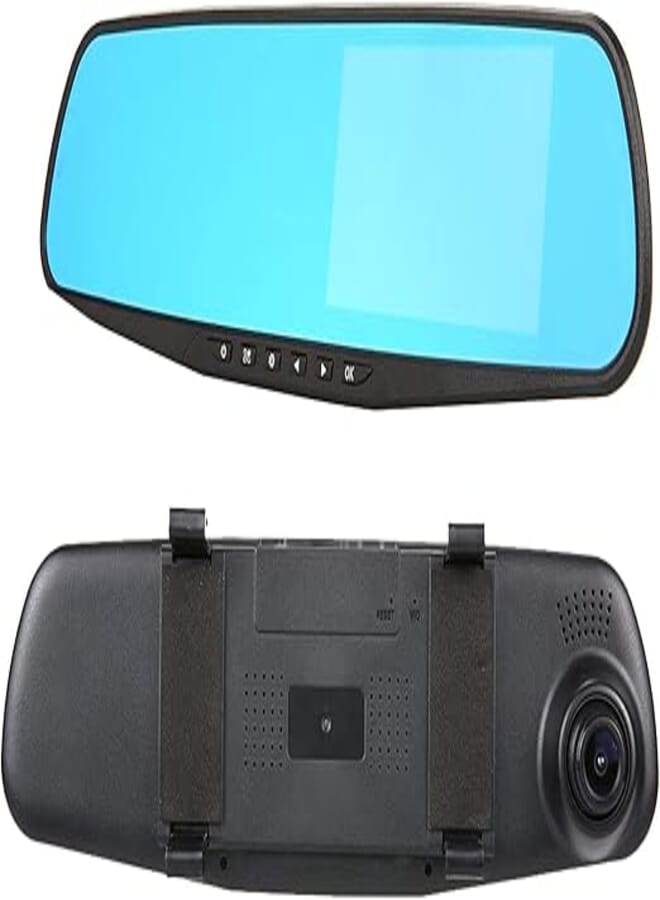 Kkmoon 140 Degree Wide Angle Rearview Mirror Car DVR 4.3 Video Recorder Dash Camera